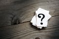 Question mark Royalty Free Stock Photo