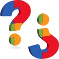 Question mark puzzle Royalty Free Stock Photo