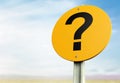 Question mark Royalty Free Stock Photo