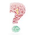Question mark symbol Royalty Free Stock Photo