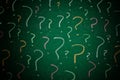 Question marks Royalty Free Stock Photo