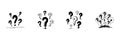 Question Marks Doodle Sketch Set. Curiosity, Inquiry, And Problem Solving In Hand Drawn Style Collection. Conceptual Royalty Free Stock Photo