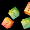 Question marks Royalty Free Stock Photo