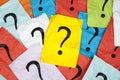 Question marks Royalty Free Stock Photo