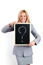 Question sign Royalty Free Stock Photo