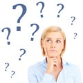 Question Royalty Free Stock Photo