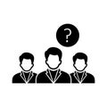 Questioner Vector Icon which can easily modify or edit