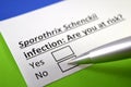 Questionnaire about infectious disease