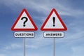 Questions And Answers Royalty Free Stock Photo