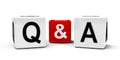 Questions and answers Royalty Free Stock Photo