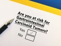 Questions about cancer risk