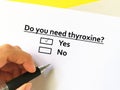 Questions about thyroid pathology