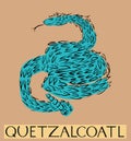 Quetzalcoatl with title