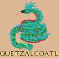 Quetzalcoatl with title