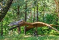 Quetzalcoatlus dinosaur statue