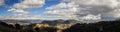 Panoramic view on Quetzaltenango and the mountains around, from the Cerro Quemado Summit, Quetzaltenango, Altiplano, Guatemala