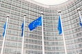 European Commission headquarters in Brussels, Belgium . Royalty Free Stock Photo