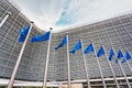 European Commission headquarters in Brussels, Belgium . Royalty Free Stock Photo