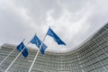 European Commission headquarters in Brussels, Belgium . Royalty Free Stock Photo