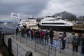 Queuing for ship to Bygdoy Royalty Free Stock Photo