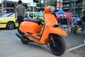 Lambretta v200 scooter motorcycle in Quezon City, Philippines