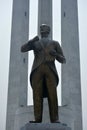 Manuel Quezon statue at Quezon memorial circle in Quezon City, Philippines