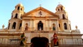 Quiapo church with the giant catholic rosary