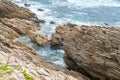 The Quiberon peninsula, in Brittany Royalty Free Stock Photo