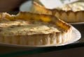 Quiche Loraine - cheese cake Royalty Free Stock Photo
