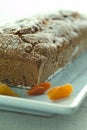 Quick bread with dried apricots