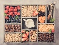 Quick breakfast cereals Royalty Free Stock Photo