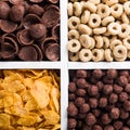 Quick breakfast cereals Royalty Free Stock Photo