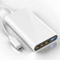 Quick-charge powerbank for electronic devices, white insulated bottom