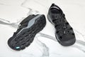 Quick drying water shoes for sports outdoors Royalty Free Stock Photo