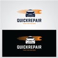 Quick Repair Car Logo Design Template