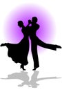 Quickstep Dance Royalty Free Stock Photo