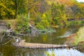 Quiet autumn river scene