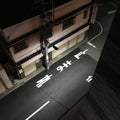 Quiet backstreets of central Osaka