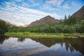 Quiet backwater of Hoisey River, Putorana Plateau