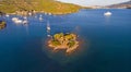 Quiet bay at Poros island, Greece Royalty Free Stock Photo