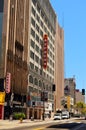 A quiet day in downtown Los Angeles