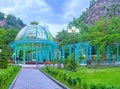 The quiet evening in Borjomi