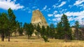 Devils Tower National Monument, Wyoming Royalty Free Stock Photo