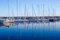 Quiet harbor in the Adriatic Sea Royalty Free Stock Photo