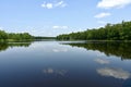 Quiet Lake Refelections Royalty Free Stock Photo