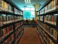 A quiet libraryin singapore Royalty Free Stock Photo