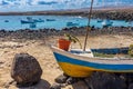 The quiet little fishing village of El Jablito on the island of Fuerteventura