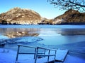 Norway in a winterday in January. Mindfullness