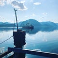 A quiet morning in Oasnes at Lysefjorden, Norway Royalty Free Stock Photo