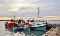 Quiet Morning in a small harbor